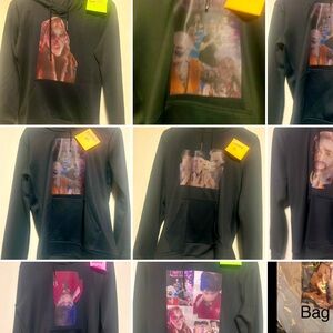 Gpa gang—- hoodie for his gift away of huge pregnant bags  on June 10th